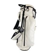 Maxfli Modern Classic Stand Bag 14 Way White Leather
