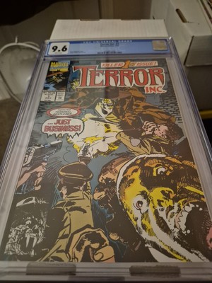 Terror Inc. #1 Marvel Comics 1992 CGC 9.6 Jorge Zaffino Cover Art
