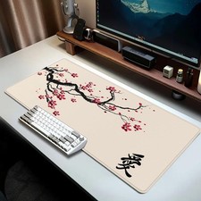 40 90cm XXXL Sakura Tree Rubber Mouse Pad - Large Gamer Non-Slip Base with Vivid