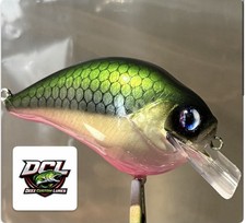DCL Custom Airbrushed S-CRANK 1.5 Squarebill Crankbait