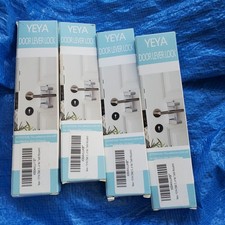 YEYA Child Safety Door Handle Lock, White, 1-PackLever Locks with 3M Adhesive,