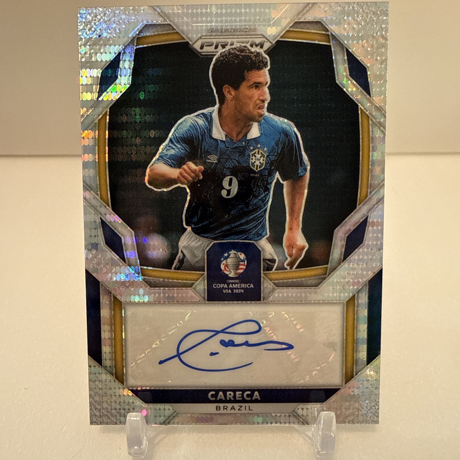 2024 Panini Prizm CONMEBOL Copa America Careca Autograph