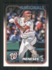 2024 Topps #142 Joey Meneses Washington Nationals 40480