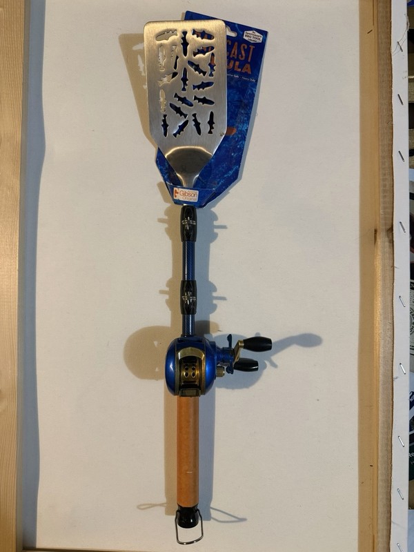 Baitcast Fishing Rod Spatula BBQ
