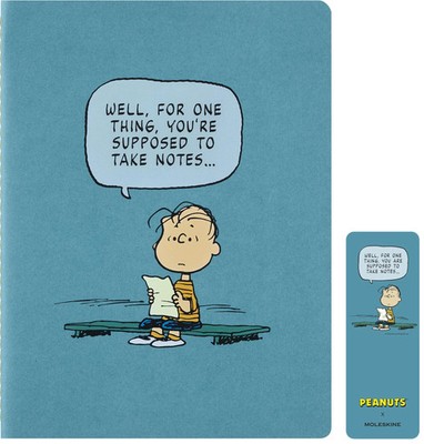 Moleskine Peanuts Linus Cahier limitierte Ausgabe, XL, liniert,...