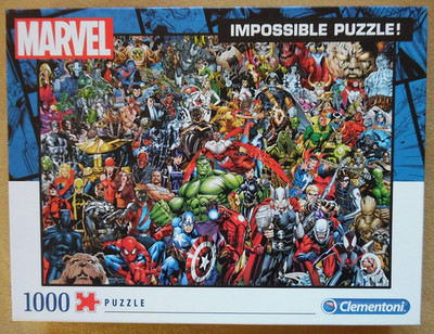 Clementoni - Marvel - Puzzle - Impossible Puzzle! - 1000 Teile - gut+vollständig