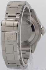 Rolex Submariner Date Black REHAUT Stainless Steel 40mm NO-HOLES Watch 16610 6