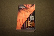 Flesh by Richard Laymon 1988 PB 1st Printing Tor Horror w/ Embossed Cover
