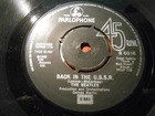 The Beatles - "Back In The U.S.S.R / Twist And Shout" - PARLOPHONE 7" Single
