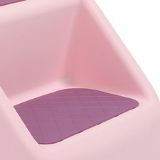 3 w 1 Toaleta Nocnik Trening Stołek Antypoślizgowy Składany 2-stopniowy zlew