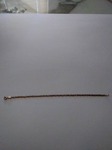 Wgt 1,78 g, dreifarbig, 14 Karat Rose, Weiß, Gelbgold 3-Strang geflochtenes Armband, 7 Zoll L, 3 mm - Bild 17 von 21