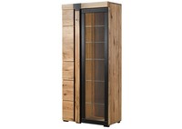 Vitrine Wildeiche 80X45X180 Natur GeöLt Rotterdam #111
