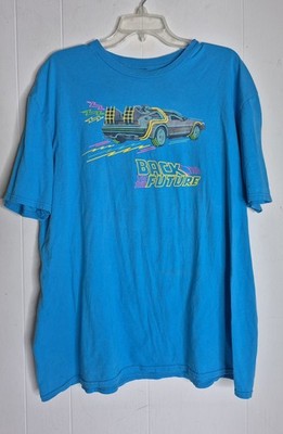 Universal Studios Back To The Future Short Sleeve Tshirt Men's Size 2XL