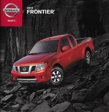 2013 Nissan Frontier Sales Brochure Catalog Us 13 Sv Sl Desert Runner Pro-4x