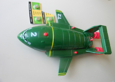 Thunderbirds Thunderbird 2 mit Sound & Maulwurf Carlton 200 Modell