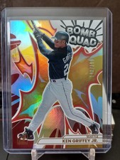 KEN GRIFFEY JR BOMB SQUAD RED #140/199 - 2026 Donruss Baseball