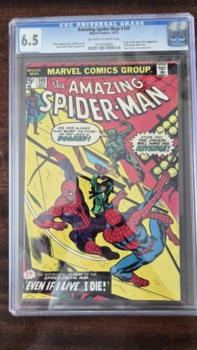 Amazing Spider-Man #149 CGC 6.5 Origin of the jackal