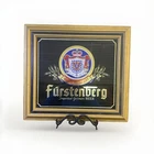 FURSTENBERG German Beer Advertising Bar Sign mirror 17x15” Vintage Sign