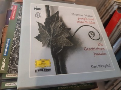 8 CD-Box Thomas Mann ''Joseph und seine Brüder / Die Geschichten Jaakobs'' wie neu