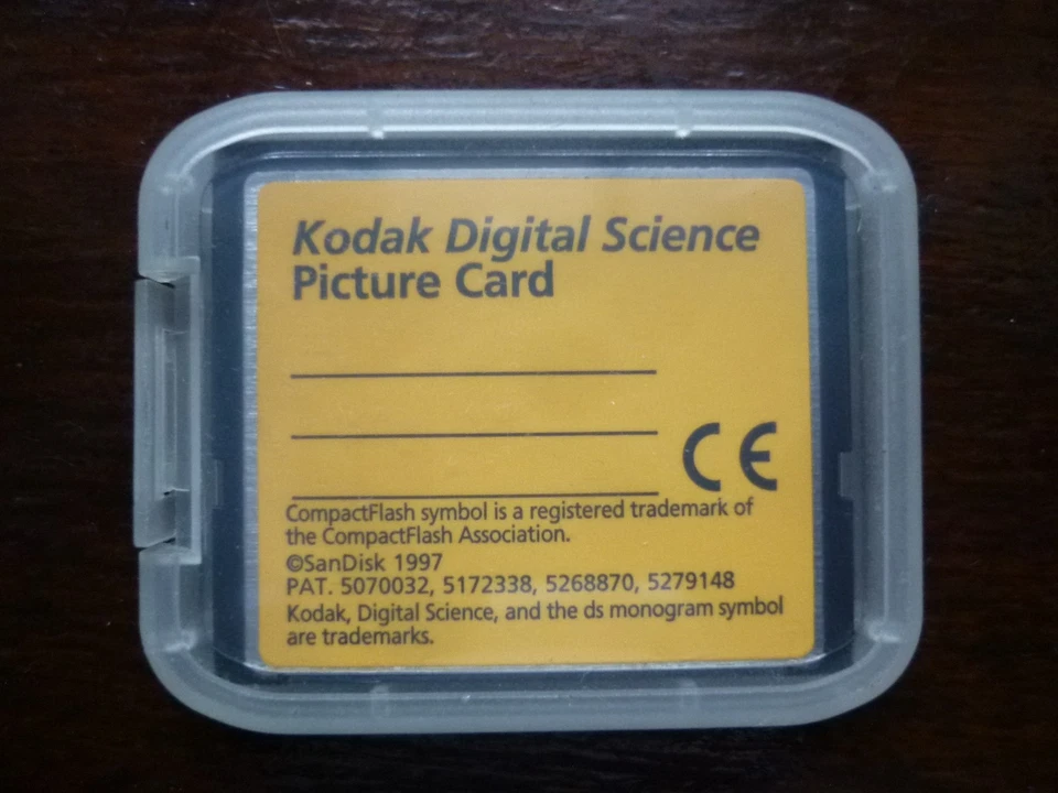 Kodak Picture Card Digital Science 8MB CF Type-I Memory Card for Digital Cameras - Image 2 of 4