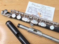 Vintage Handmade Artley Seaman Wood Silver Piccolo w/ 2 Headjoints New Case