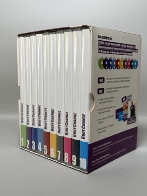 BodyChange Abnehm-Coaching 1-10 | DVD Box | Sehr Gut   Vollständig | #K3