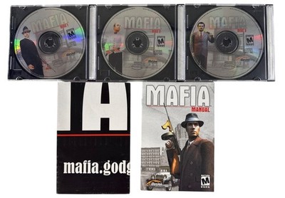 Mafia (PC/Windows Game, 2002) Illusion Softworks - CIB Complete w/ Poster