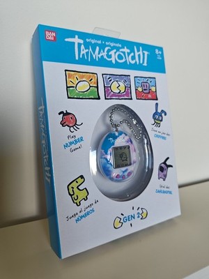 Tamagotchi Gen 2 2017 Release Sky Shell BNWT Sealed Box Cloud Design Gen 2 Chibi