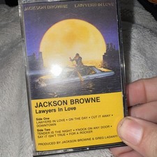 Jackson Browne LAWYERS IN LOVE 1983 Asylum Cassette