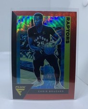 2020-21 Panini Flux Basketball - Chris Boucher #168 Red Prizm Toronto Raptors