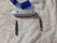 Konica Minolta Pen-Style Mini Screwdriver Set w/ 2 Double-End Bits, 5"