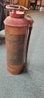 Brass Soda-Acid Fire Extinguisher with Hose Handle Firefighting Collectible — photo 1