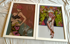 JoJo's Bizarre Adventure Golden wind poster framed clear file Trish Una