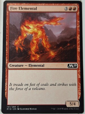Fire Elemental - Magic 2019 Core Set M19 - Magic the Gathering MTG Nice!