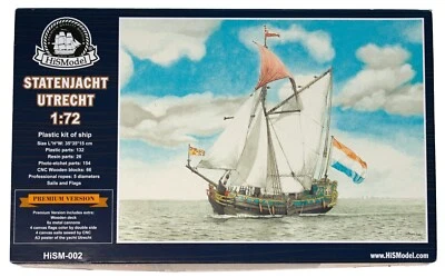 HiSModel Statenjacht Utrecht 1:72 Premium kit