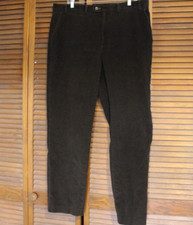 Ralph Lauren Corduroy Pants Men's 38 x 31 Brown Stretch Flat Front Classic Fit