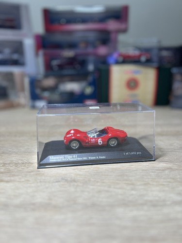 MINICHAMPS 1:43 1961 Maserati Tipo 61 Limited 1 Of 1632 Pieces - Picture 2 of 8