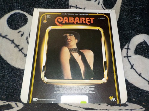 Cabaret RCA Selectavision VideoDisc CED Liza Minnelli