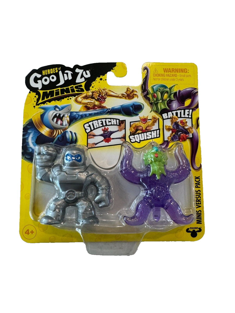 Heroes of Goo Jit Zu Minis Versus Pack Complete Set of 6 Figures