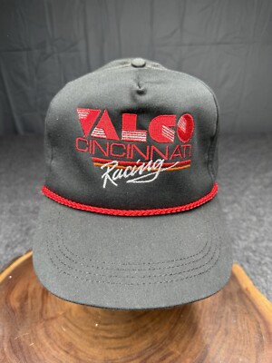 Valco Cincinnati Racing Rope Hat Snapback Black Americap