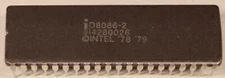 D8086-2 INTEL  16-BIT, 8MHz, MICROPROCESSOR, CDIP40