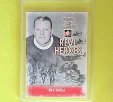 TURK BRODA  2009  REAL HEROES   ITG #RH6  Toronto Maple Leafs