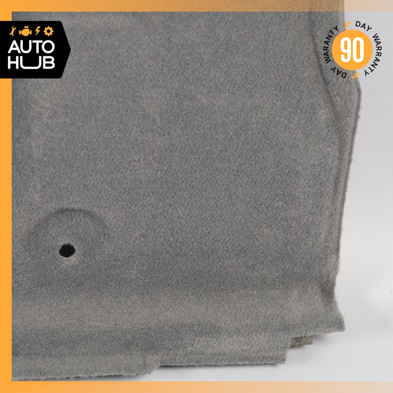08-19 Maserati GranTurismo M145 Trunk Carpet Back Wall Liner 068418506 OEM 61k