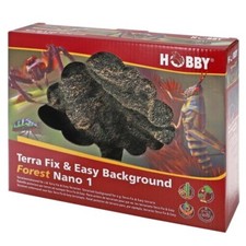 Hobby Terra Fix & Easy Background Forest Nano 1 - Terrarium 3D Struktur Rückwand