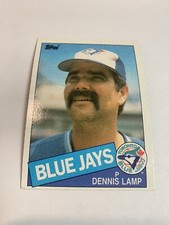 1985 Topps Toronto Blue Jays Dennis Lamp