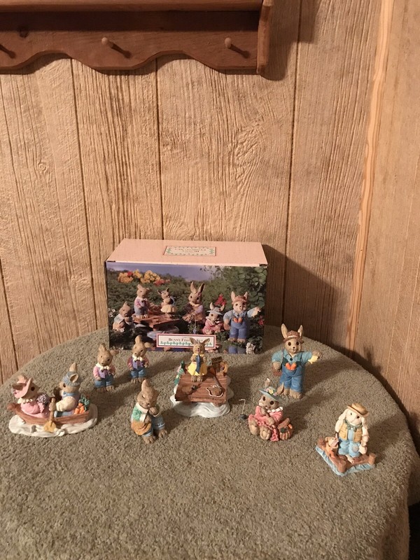 1990’s Mervyns Ceramic/Resin Rabbits