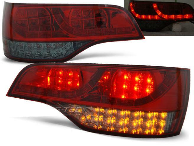Feux arriere Audi Q7 full led rouge fume optiques de remplacement pour phase 1