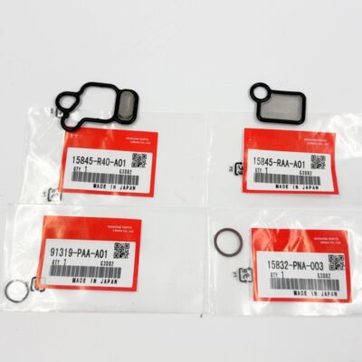 Solenoid Spool Valve Gasket Kit For 08-15 Honda Civic CRV Accord Crosstour VTEC