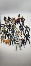 Mixed Action Figure Lot Marvel Batman Various Junk Drawer Vintage