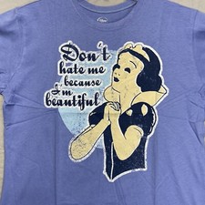 VTG NEW Disney Store T-Shirt Snow White Sz Ladies L Large Beautiful Princess